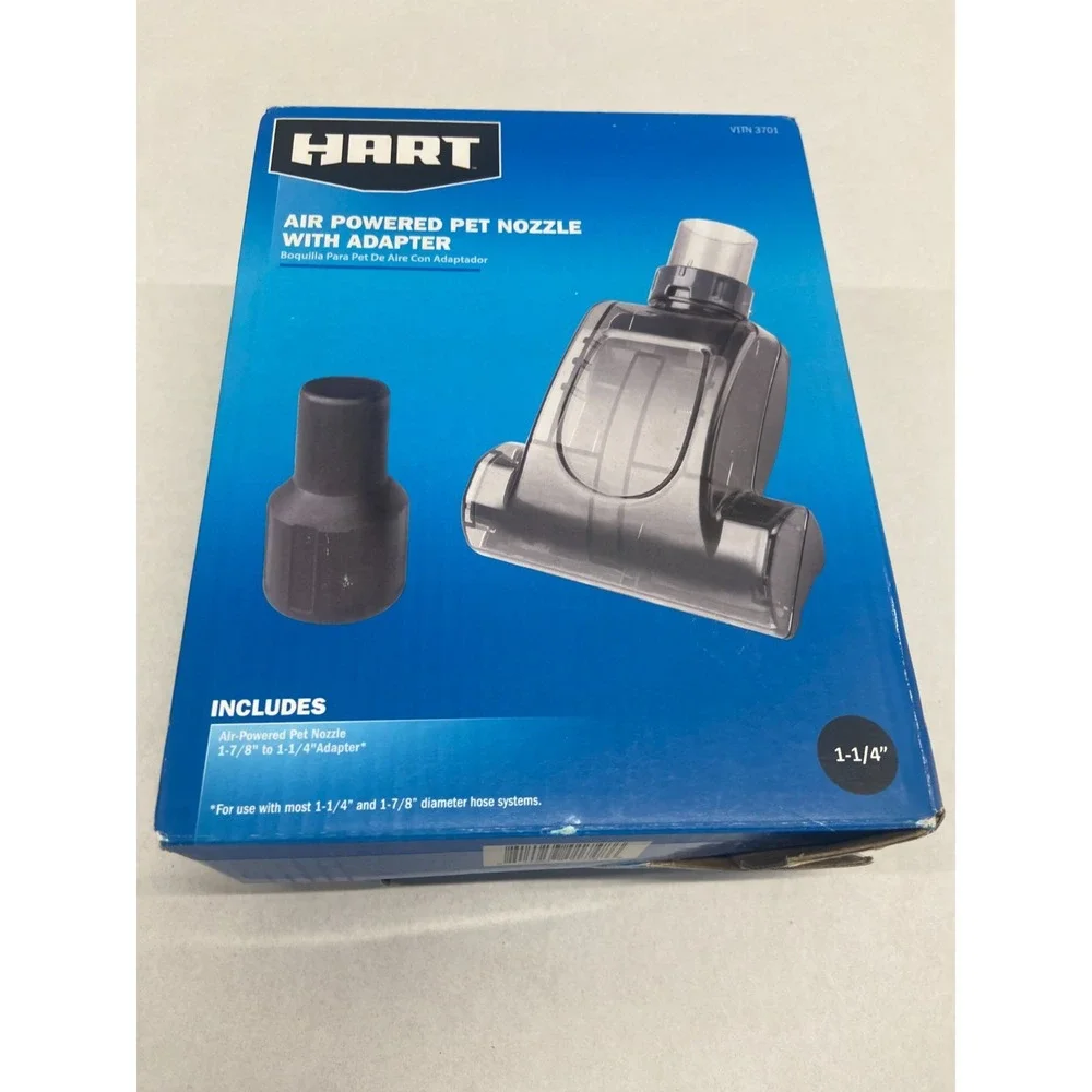 Hart Air Powered Pet Vacuum Nozzle with Adapter (1 7/8